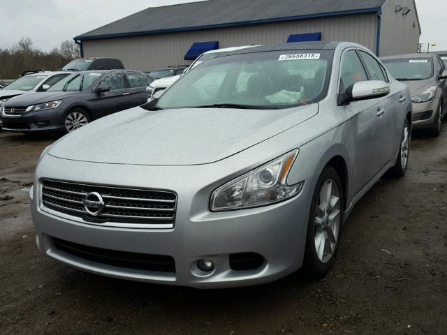 1N4AA5AP0AC854941 - 2010 NISSAN MAXIMA S SILVER photo 2