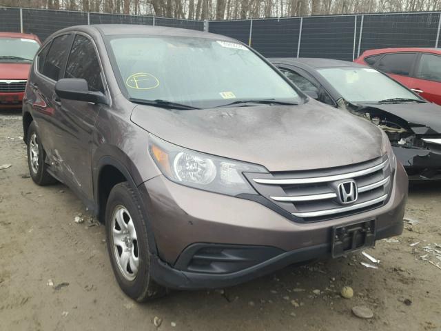 2HKRM3H32EH559216 - 2014 HONDA CR-V LX GRAY photo 1