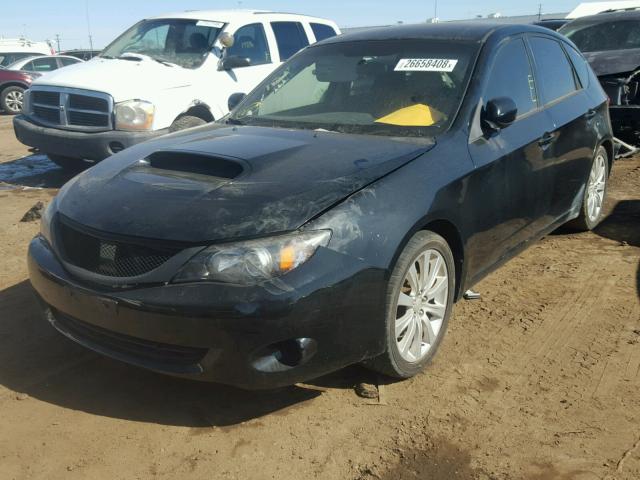 JF1GH74608G817993 - 2008 SUBARU IMPREZA WR BLACK photo 2