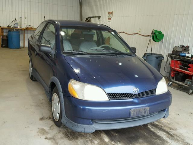 JTDAT123710110392 - 2001 TOYOTA ECHO BLUE photo 1