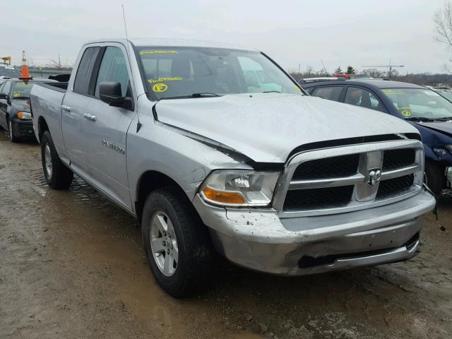 1D7RV1GP8BS673262 - 2011 DODGE RAM 1500 SILVER photo 1