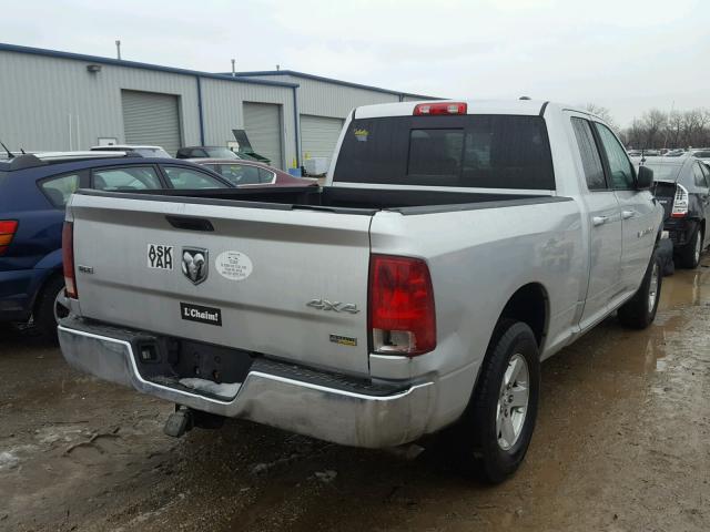 1D7RV1GP8BS673262 - 2011 DODGE RAM 1500 SILVER photo 4