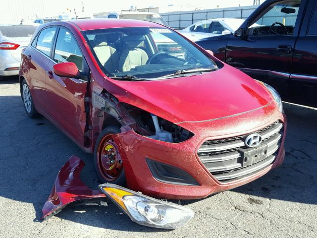 KMHD35LH2GU260471 - 2016 HYUNDAI ELANTRA GT RED photo 1