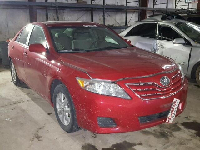 4T4BF3EK3BR208762 - 2011 TOYOTA CAMRY BASE RED photo 1