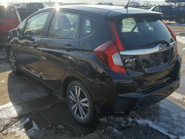 3HGGK5H82FM757960 - 2015 HONDA FIT EX BLACK photo 3