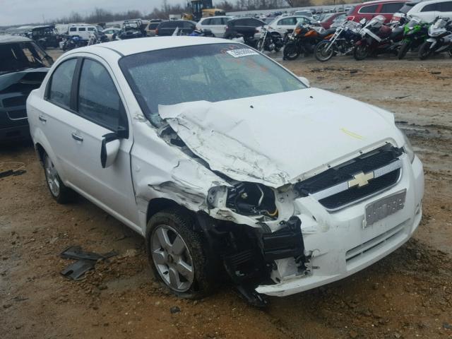 KL1TG566X8B048033 - 2008 CHEVROLET AVEO LT WHITE photo 1