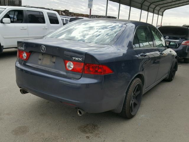 JH4CL96844C013231 - 2004 ACURA TSX CHARCOAL photo 4