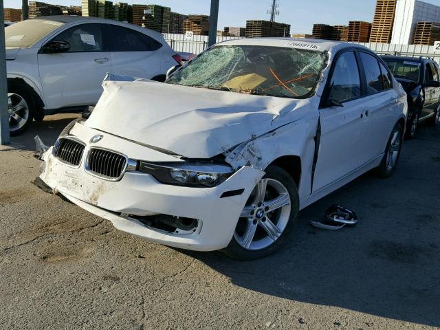 WBA3B1G54ENS79278 - 2014 BMW 320 I WHITE photo 2