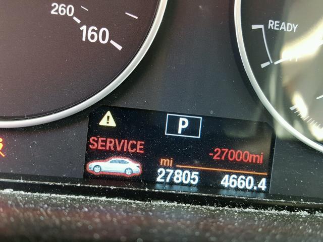 WBA3B1G54ENS79278 - 2014 BMW 320 I WHITE photo 8