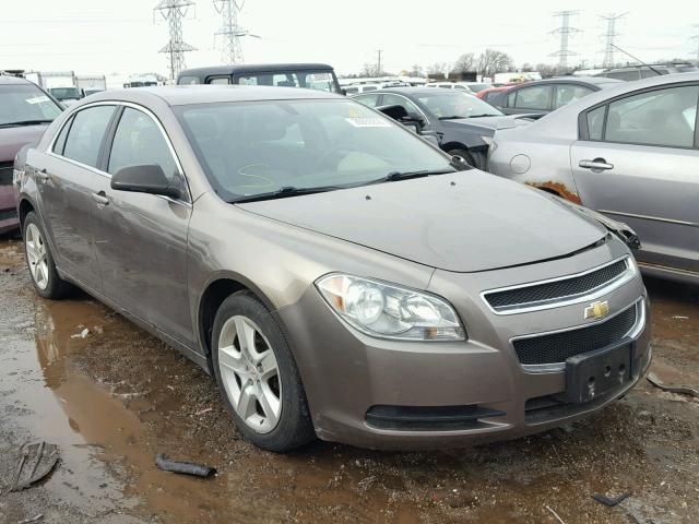 1G1ZA5E04AF288283 - 2010 CHEVROLET MALIBU LS ნაცრისფერი ფოტო 1