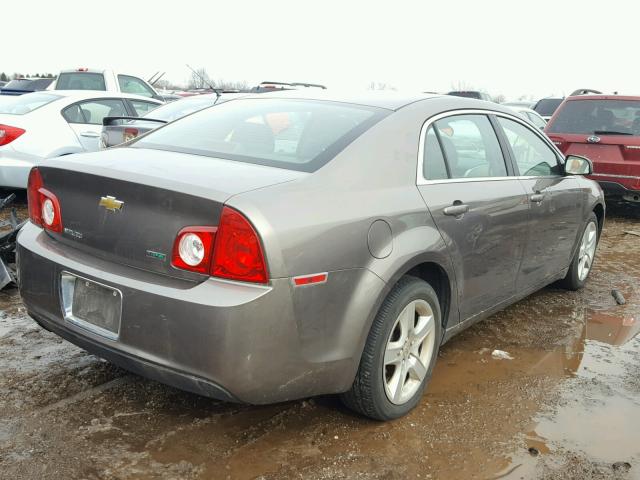 1G1ZA5E04AF288283 - 2010 CHEVROLET MALIBU LS ნაცრისფერი ფოტო 4