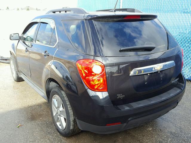 2GNALCEK4E6178846 - 2014 CHEVROLET EQUINOX LT BLACK photo 3