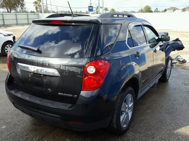 2GNALCEK4E6178846 - 2014 CHEVROLET EQUINOX LT BLACK photo 4