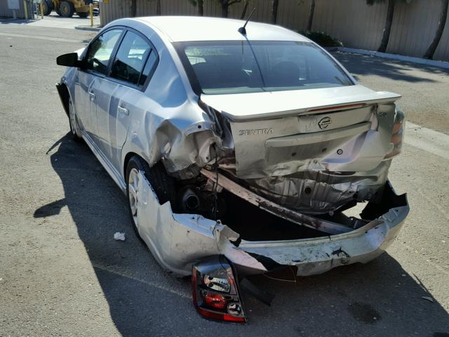 3N1AB61E59L665507 - 2009 NISSAN SENTRA 2.0 SILVER photo 3