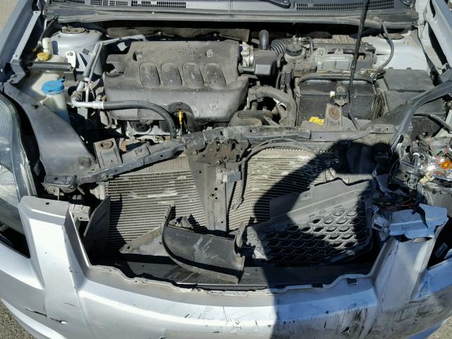 3N1AB61E59L665507 - 2009 NISSAN SENTRA 2.0 SILVER photo 7