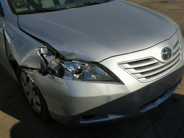 4T1BE46K99U346608 - 2009 TOYOTA CAMRY BASE SILVER photo 10