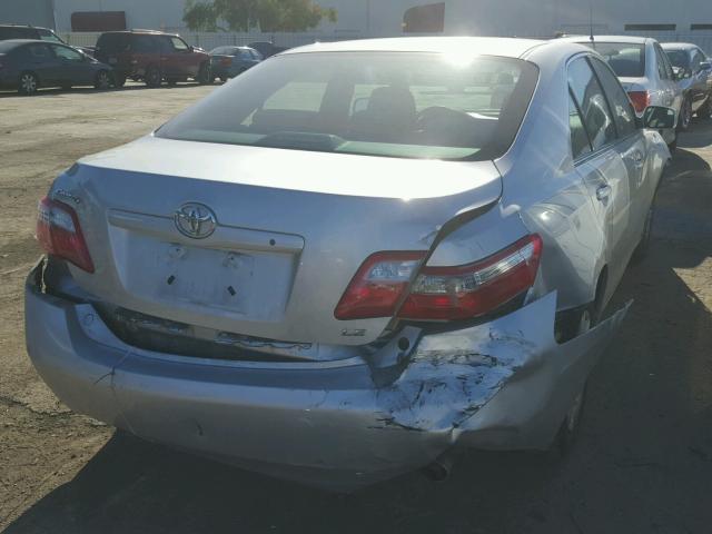 4T1BE46K99U346608 - 2009 TOYOTA CAMRY BASE SILVER photo 4