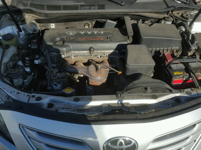 4T1BE46K99U346608 - 2009 TOYOTA CAMRY BASE SILVER photo 7