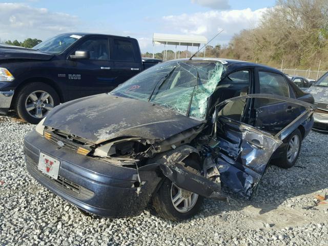 1FAFP34343W202617 - 2003 FORD FOCUS SE C BLUE photo 2