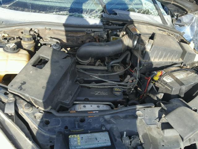 1FAFP34343W202617 - 2003 FORD FOCUS SE C BLUE photo 7