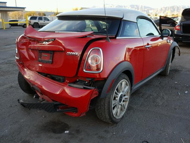 WMWSX3C50CT155175 - 2012 MINI COOPER COU RED photo 4