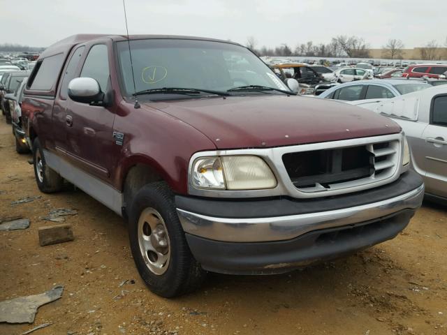 1FTRX17W4XNC12674 - 1999 FORD F150 MAROON photo 1