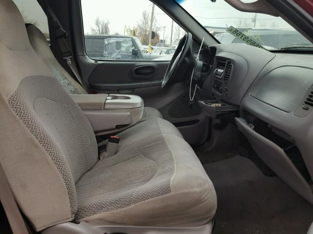 1FTRX17W4XNC12674 - 1999 FORD F150 Granate foto 5