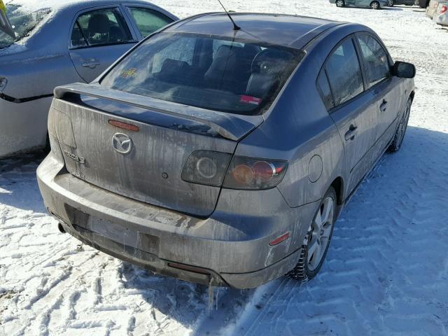 JM1BK323661504289 - 2006 MAZDA 3 S GRAY photo 4