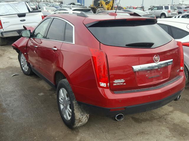 3GYFNEE32FS637088 - 2015 CADILLAC SRX LUXURY MAROON photo 3