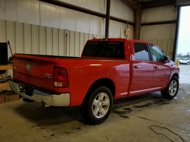 1C6RR7TT6HS870919 - 2017 RAM 1500 SLT RED photo 4