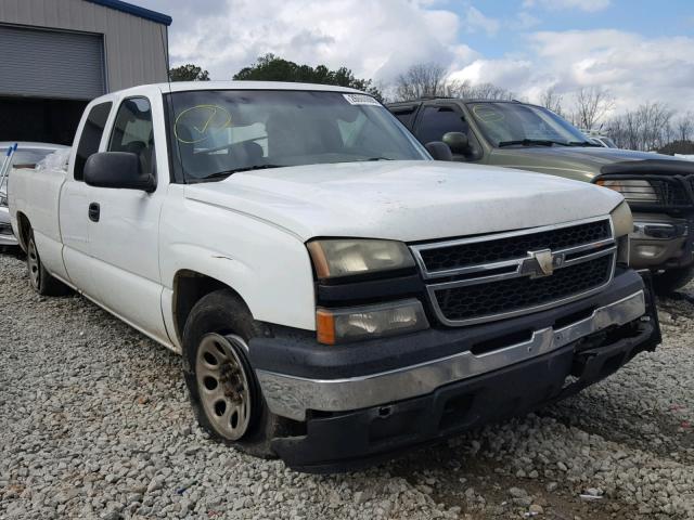 1GCEC19T86E138266 - 2006 CHEVROLET SILVERADO WHITE photo 1