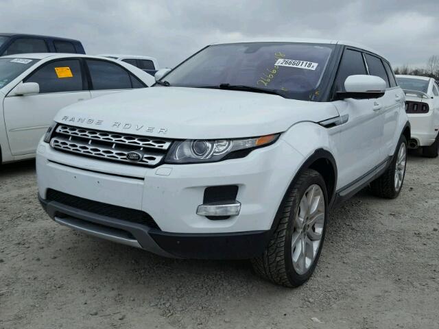 SALVV2BG3CH669990 - 2012 LAND ROVER RANGE ROVE WHITE photo 2