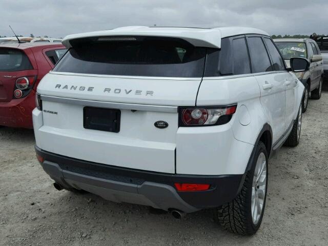 SALVV2BG3CH669990 - 2012 LAND ROVER RANGE ROVE WHITE photo 4