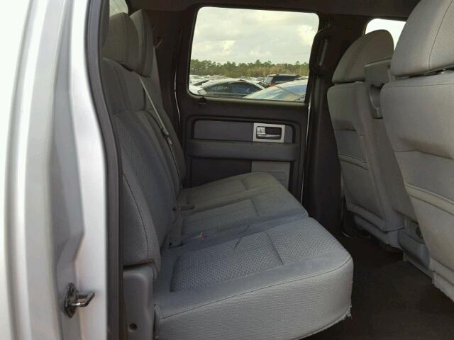 1FTFW1EF2BKE03965 - 2011 FORD F150 SUPER GRAY photo 6