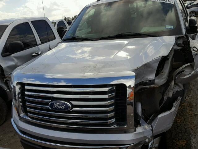 1FTFW1EF2BKE03965 - 2011 FORD F150 SUPER GRAY photo 7