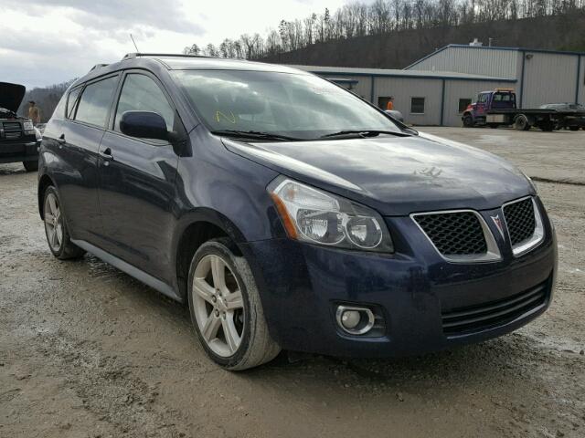 5Y2SM67059Z477327 - 2009 PONTIAC VIBE BLUE photo 1