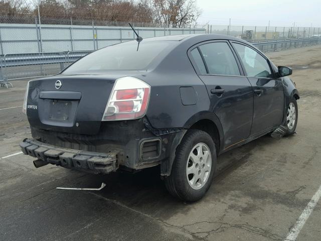 3N1AB61E68L686218 - 2008 NISSAN SENTRA 2.0 BLACK photo 4