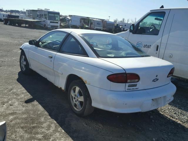 1G1JC1244X7167862 - 1999 CHEVROLET CAVALIER B WHITE photo 3