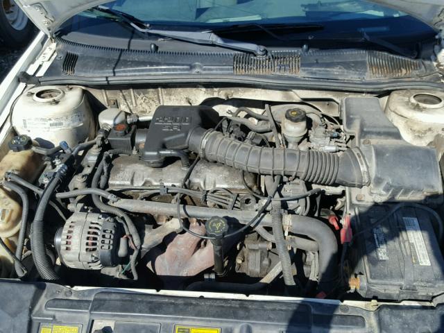 1G1JC1244X7167862 - 1999 CHEVROLET CAVALIER B WHITE photo 7