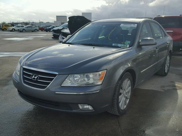 5NPEU46C59H567808 - 2009 HYUNDAI SONATA SE GRAY photo 2