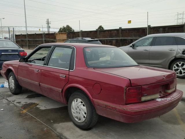 1G3AJ55M1S6399950 - 1995 OLDSMOBILE CIERA SL RED photo 3