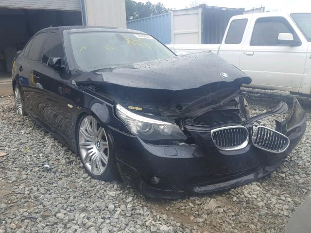 WBANW53548CT48920 - 2008 BMW 550 I BLUE photo 1