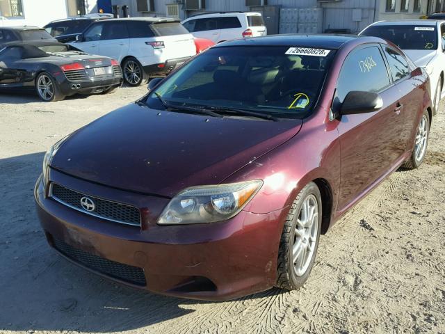 JTKDE167170166723 - 2007 TOYOTA SCION TC 栗色 照片 2