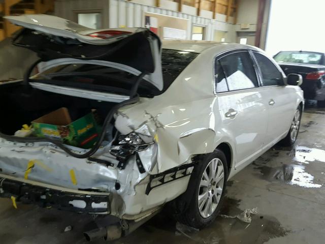 4T1BK36B59U324768 - 2009 TOYOTA AVALON XL WHITE photo 4