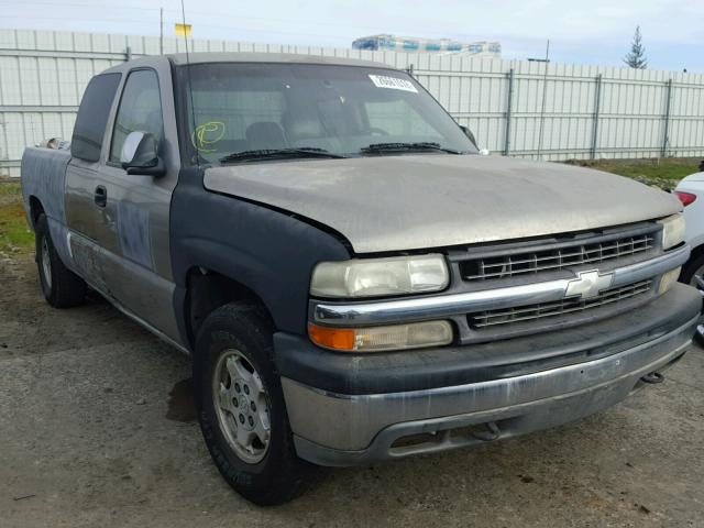 2GCEC19T2X1127296 - 1999 CHEVROLET SILVERADO SILVER photo 1