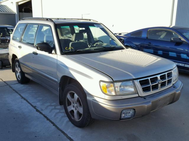 JF1SF6551YH731151 - 2000 SUBARU FORESTER S SILVER photo 1