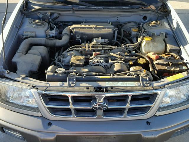 JF1SF6551YH731151 - 2000 SUBARU FORESTER S SILVER photo 7