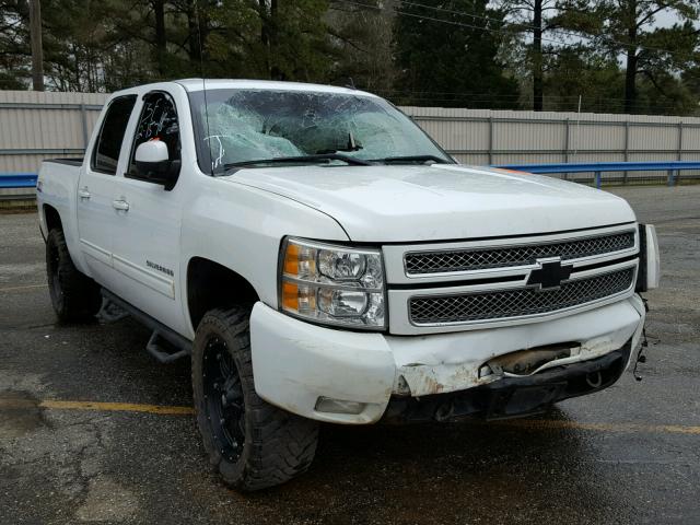 3GCPKTE75DG365047 - 2013 CHEVROLET SILVERADO WHITE photo 1