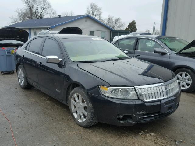 3LNHM26T48R656939 - 2008 LINCOLN MKZ BLACK photo 1