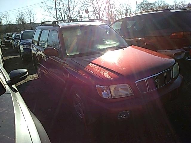 JF1SF65632H729658 - 2002 SUBARU FORESTER S Qırmızı foto 1